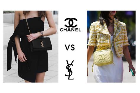 chanel vs yves saint laurent vs paco robamo|ysl vs chanel purses.